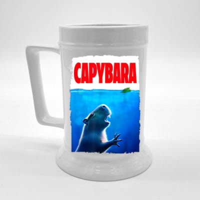 Classic Capybara Paws Lover Animals Outfits Capybaras Kawai Beer Stein