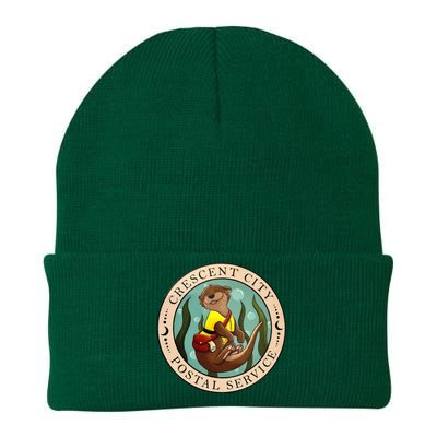 Crescent City Postal Service Messenger Otter Crescent City Knit Cap Winter Beanie