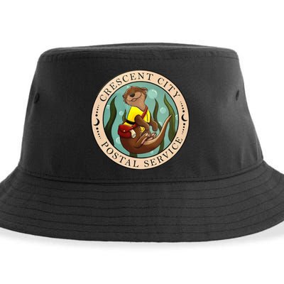 Crescent City Postal Service Messenger Otter Crescent City Sustainable Bucket Hat