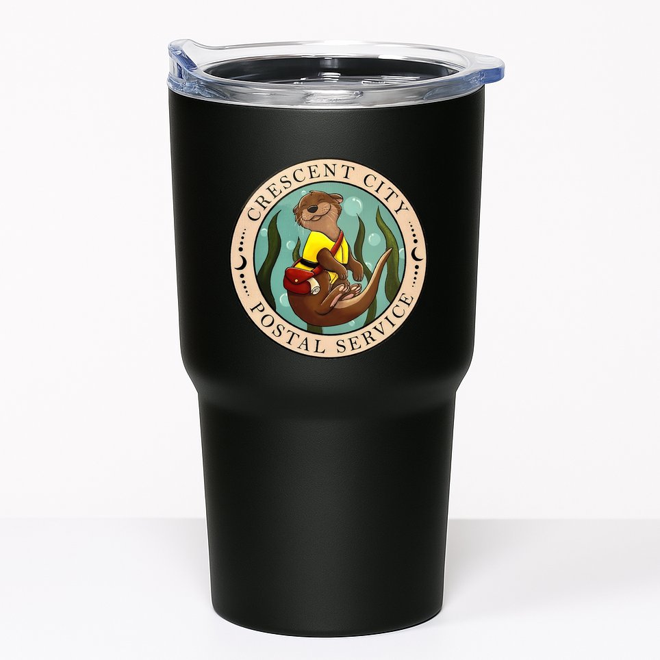 Crescent City Postal Service Messenger Otter Crescent City Tumbler