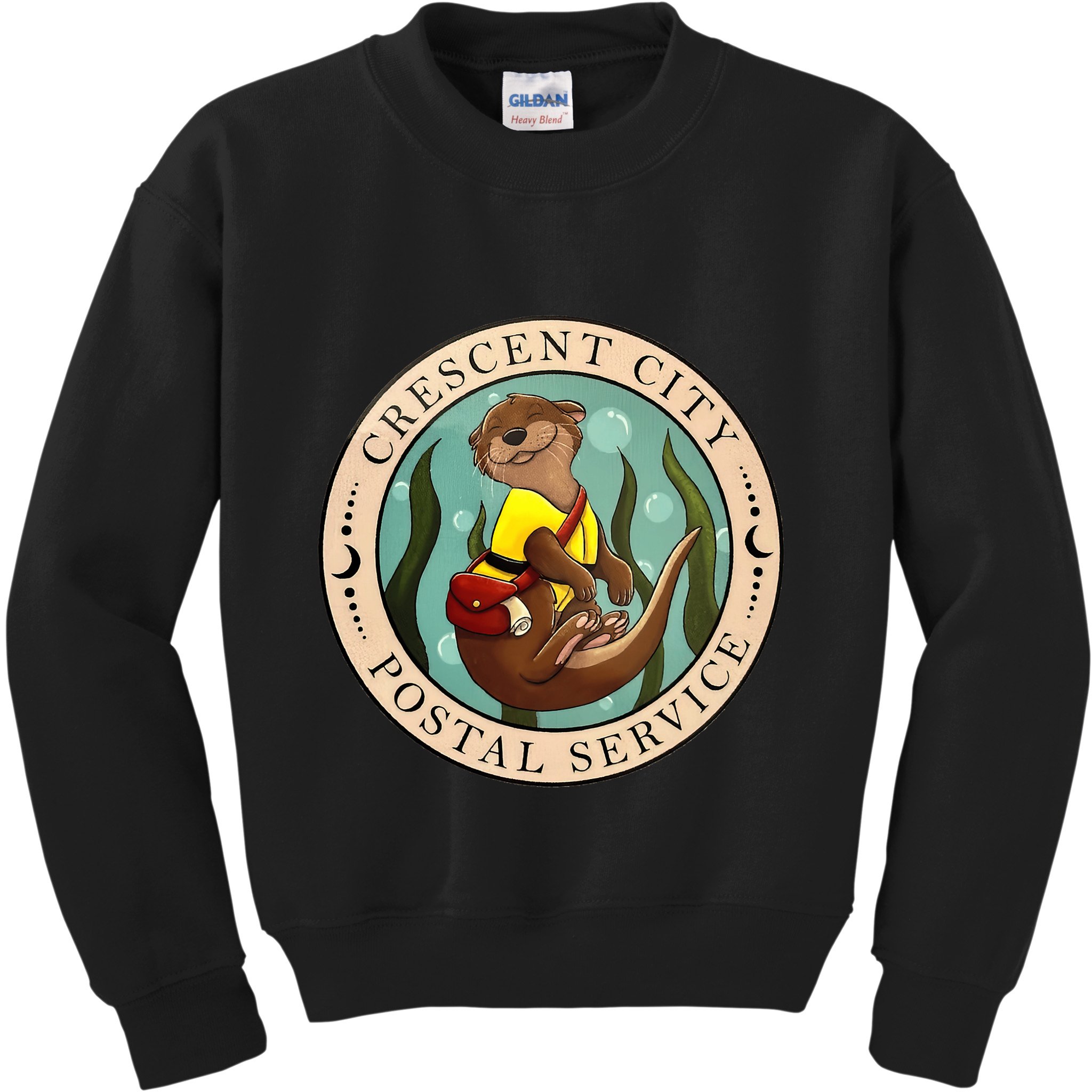 Crescent City Postal Service Messenger Otter Crescent City Kids Sweatshirt