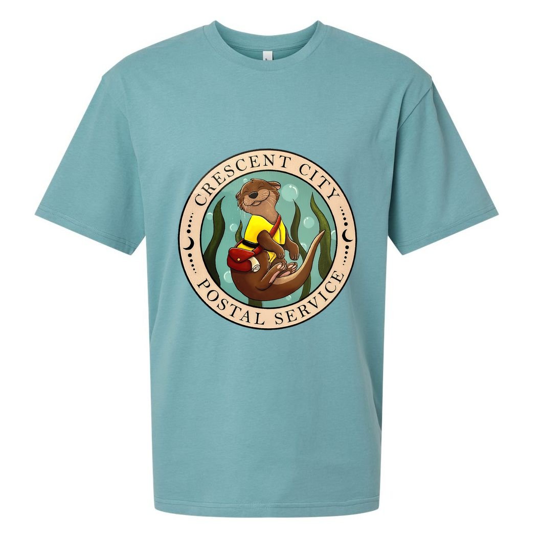 Crescent City Postal Service Messenger Otter Crescent City Sueded Cloud Jersey T-Shirt