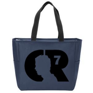 Cool Cristiano Portugal Captain Jersey Face Zip Tote Bag