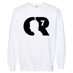 Cool Cristiano Portugal Captain Jersey Face Garment-Dyed Sweatshirt