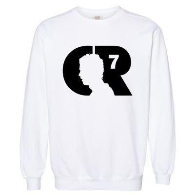 Cool Cristiano Portugal Captain Jersey Face Garment-Dyed Sweatshirt