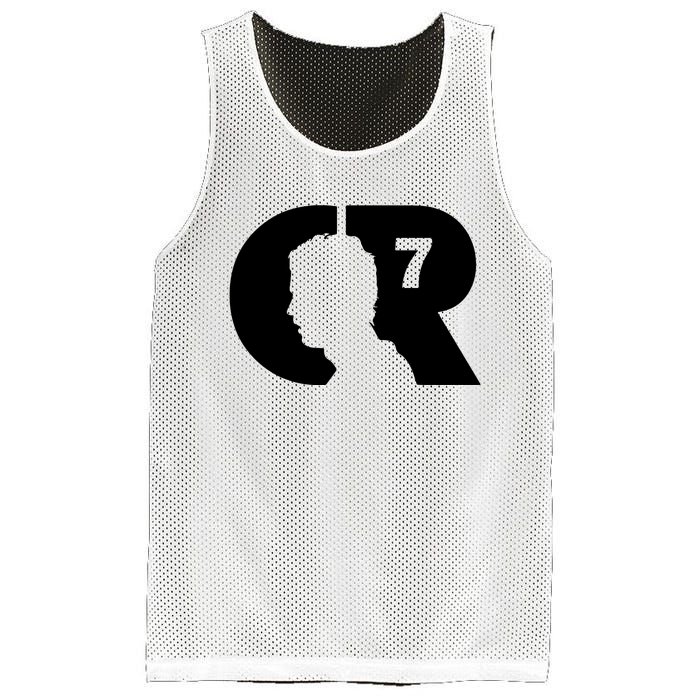 Cool Cristiano Portugal Captain Jersey Face Mesh Reversible Basketball Jersey Tank