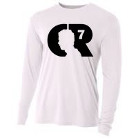 Cool Cristiano Portugal Captain Jersey Face Cooling Performance Long Sleeve Crew