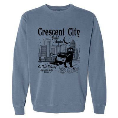 Crescent City Postal Service Messenger Otter Crescent City Garment-Dyed Sweatshirt