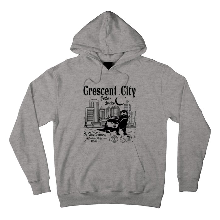 Crescent City Postal Service Messenger Otter Crescent City Hoodie