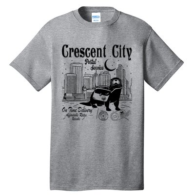 Crescent City Postal Service Messenger Otter Crescent City Tall T-Shirt