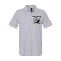 Crescent City Postal Service Messenger Otter Crescent City Softstyle Adult Sport Polo