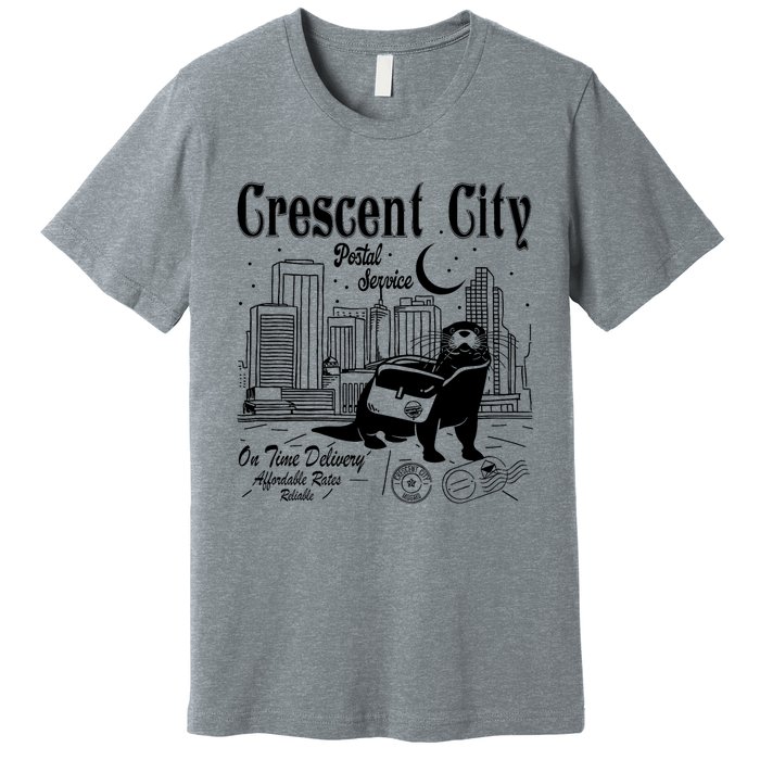 Crescent City Postal Service Messenger Otter Crescent City Premium T-Shirt