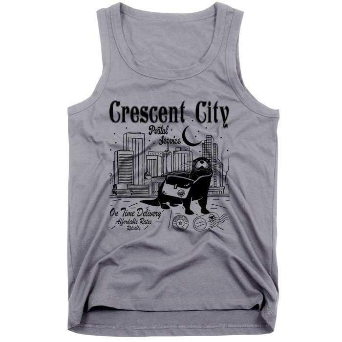 Crescent City Postal Service Messenger Otter Crescent City Tank Top