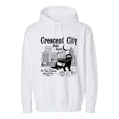 Crescent City Postal Service Messenger Otter Crescent City Garment-Dyed Fleece Hoodie