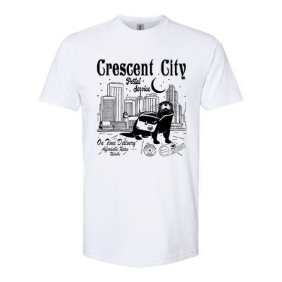 Crescent City Postal Service Messenger Otter Crescent City Softstyle CVC T-Shirt