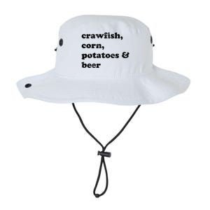 Crawfish Corn Potatoes And Beer Boil Season Great Gift Legacy Cool Fit Booney Bucket Hat