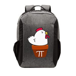 Cute Chicken Pot Pie Funny Math Pun Pi Symbol Vector Backpack