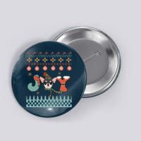 Cute Christmas Puppy Joy Button