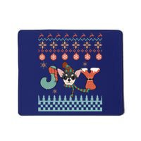 Cute Christmas Puppy Joy Mousepad