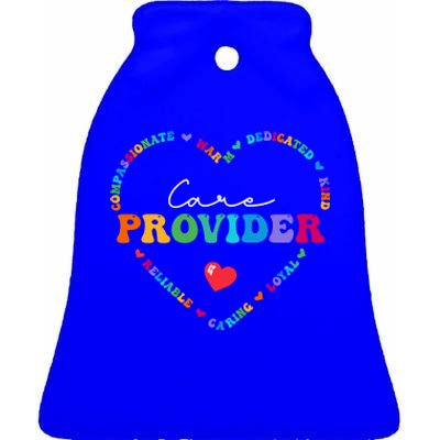 Cute Care Provider Appreciati To School Cool Gift Ceramic Bell Ornament