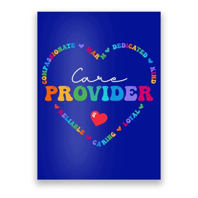 Cute Care Provider Appreciati To School Cool Gift Poster