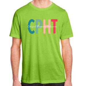 Cpht Certified Pharmacy Technician Gift Adult ChromaSoft Performance T-Shirt