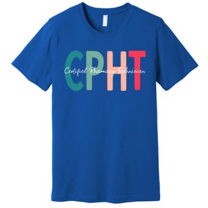 Cpht Certified Pharmacy Technician Gift Premium T-Shirt