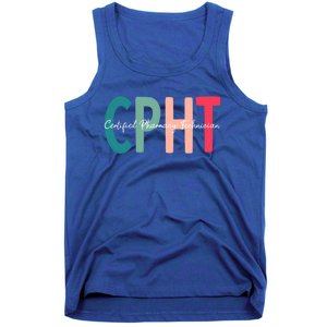 Cpht Certified Pharmacy Technician Gift Tank Top