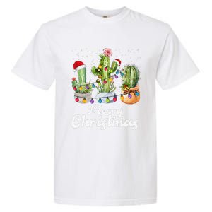 Cactus Christmas Pj Costume Design Party Plant Lovers Garment-Dyed Heavyweight T-Shirt