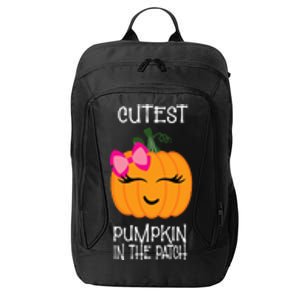 Cutest Coolest Pumpkin In The Patch Halloween City Backpack