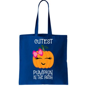 Cutest Coolest Pumpkin In The Patch Halloween Tote Bag