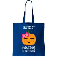 Cutest Coolest Pumpkin In The Patch Halloween Tote Bag