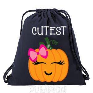 Cutest Coolest Pumpkin In The Patch Halloween Drawstring Bag