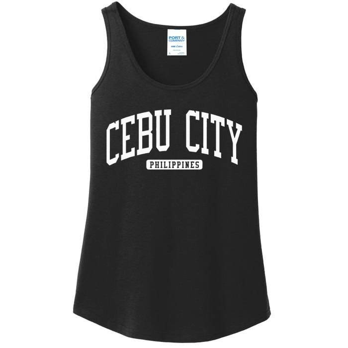 Cebu City Philippines Style Ladies Essential Tank