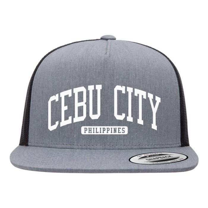 Cebu City Philippines Style Flat Bill Trucker Hat