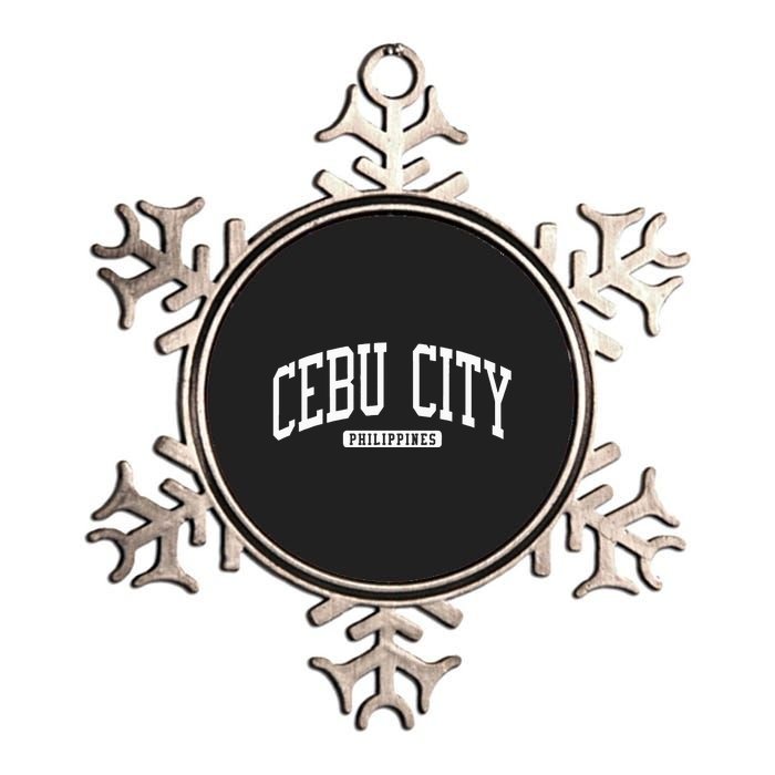 Cebu City Philippines Style Metallic Star Ornament