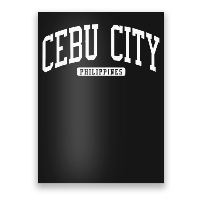 Cebu City Philippines Style Poster