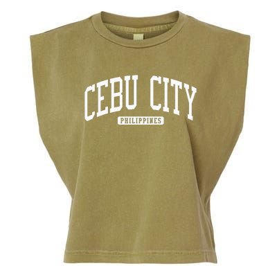 Cebu City Philippines Style Garment-Dyed Women's Muscle Tee