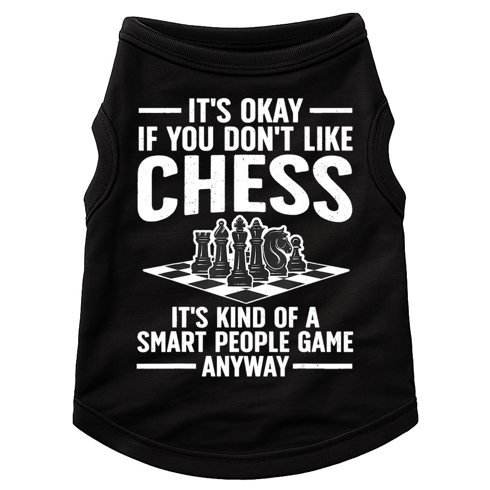 Cool Chess Players Art For Men Chess Lover Novelty Doggie Tank