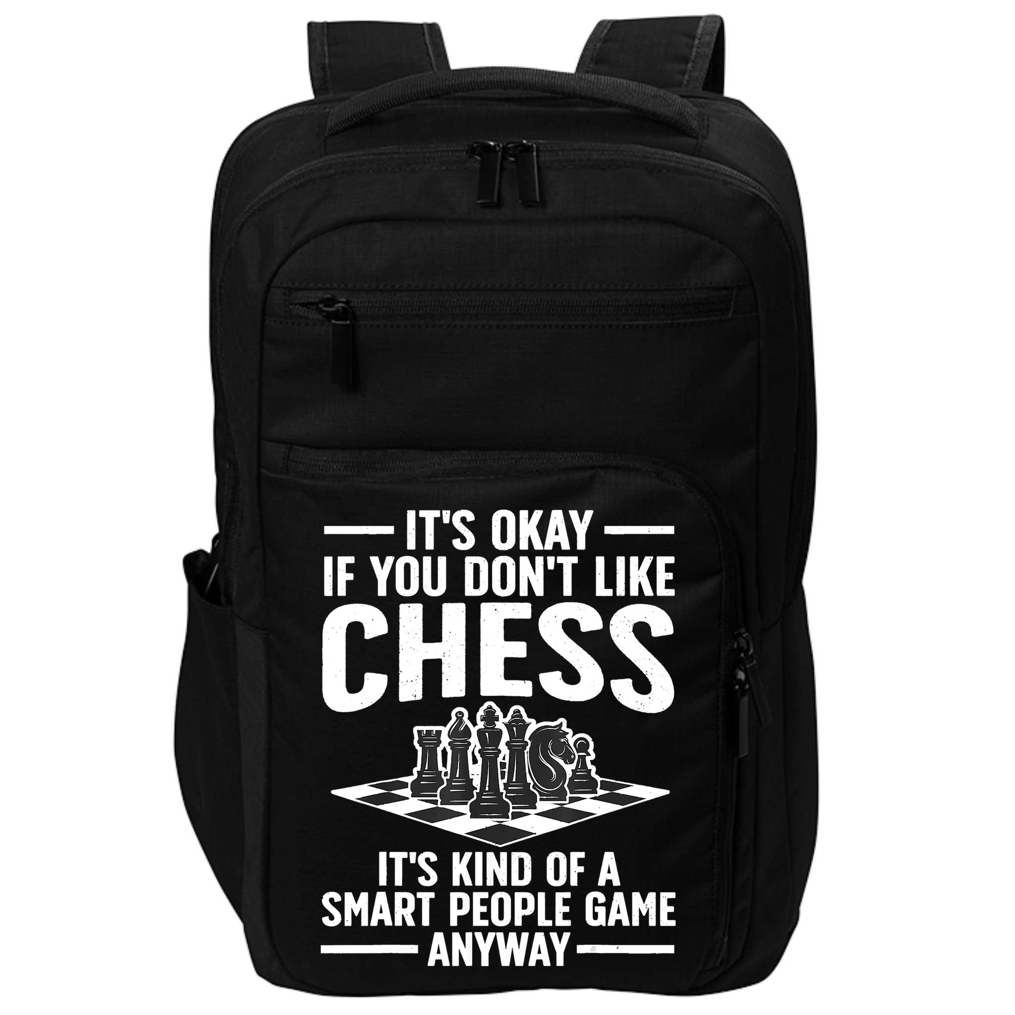 Cool Chess Players Art For Men Chess Lover Novelty Impact Tech Backpack