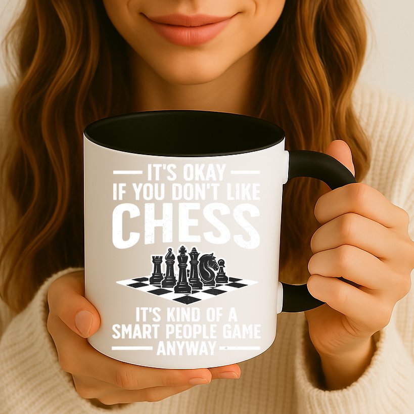 Cool Chess Players Art For Men Chess Lover Novelty Mug