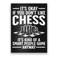 Cool Chess Players Art For Men Chess Lover Novelty Poster