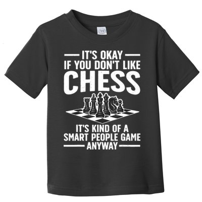 Cool Chess Players Art For Men Chess Lover Novelty Toddler T-Shirt