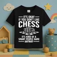 Cool Chess Players Art For Men Chess Lover Novelty Toddler T-Shirt