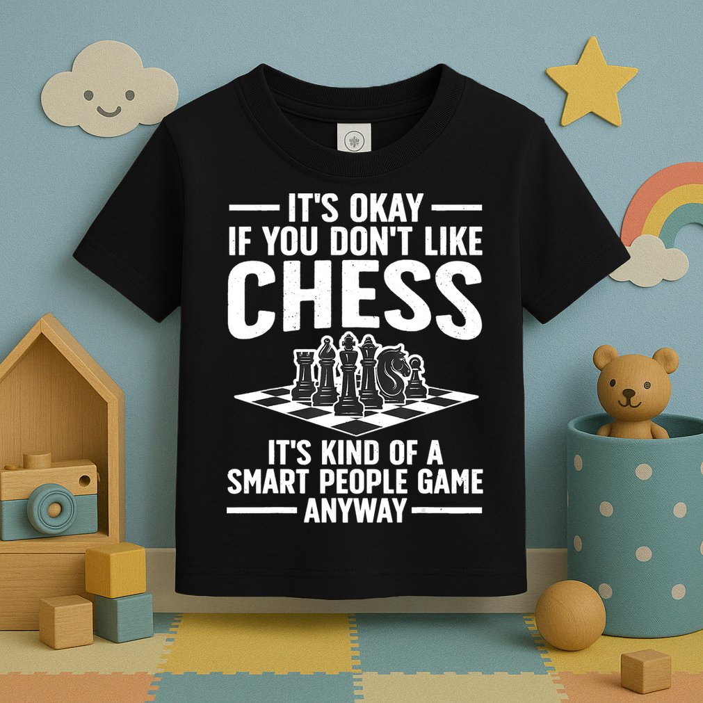 Cool Chess Players Art For Men Chess Lover Novelty Toddler T-Shirt