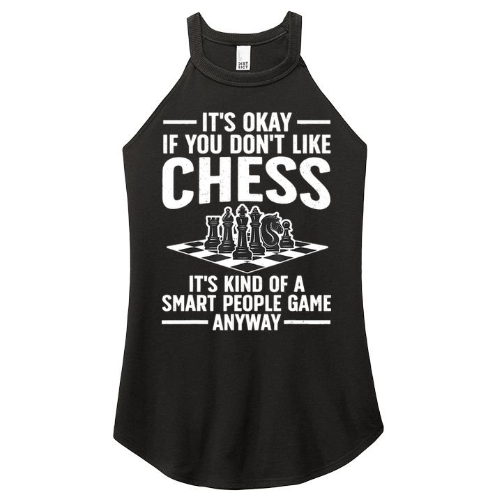 Cool Chess Players Art For Men Chess Lover Novelty Women's Perfect Tri Rocker Tank
