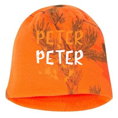 Couples Costume Peter Pumpkin Eater Splash Halloween Kati - Camo Knit Beanie