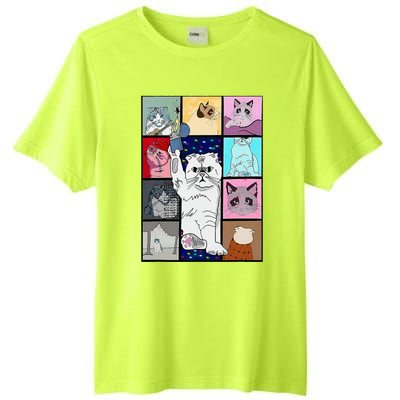 Cute Cat Purring In My Lap Cause It Loves Me Cat Lover Tall Fusion ChromaSoft Performance T-Shirt