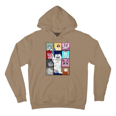 Cute Cat Purring In My Lap Cause It Loves Me Cat Lover Hoodie