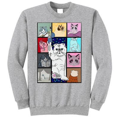 Cute Cat Purring In My Lap Cause It Loves Me Cat Lover Sweatshirt